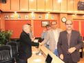 دیدارنوروزی رییس دانشگاه صنعتی شاهرود باکارکنان واعضای هیات علمی 